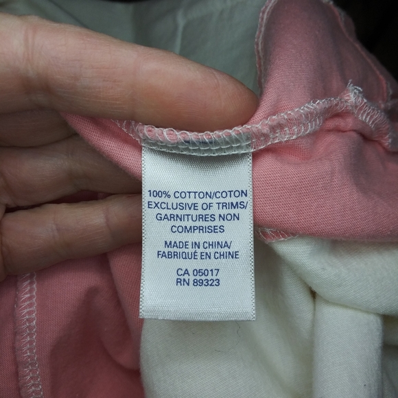 Roots NHL Pink & Cream Toronto Maple Leafs Long Sleeve T-Shirt - Picture 8 of 10